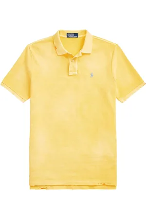 Ralph Lauren Hombre, Camisetas, Amarillo, Talla: M