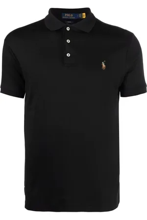 Ralph Lauren Hombre, Camisetas, Negro, Talla: 2XL