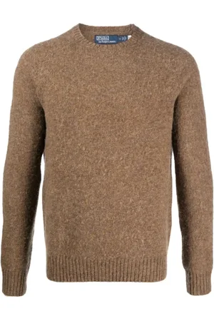 Ralph Lauren Hombre, Jerseys, Marrón, Talla: L