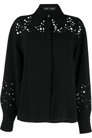 Proenza Schouler Mujer, Blusas y Camisas, Negro, Talla: 2XS