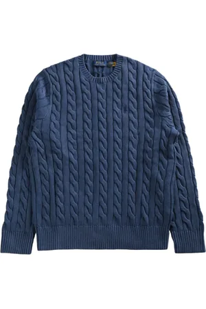 Ralph Lauren Hombre, Jerseys, Azul, Talla: L