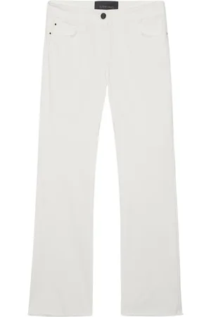 Elena Miro Mujer, Pantalones, Blanco, Talla: L