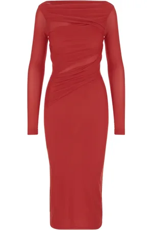 Pinko Mujer, Vestidos, Rojo, Talla: S
