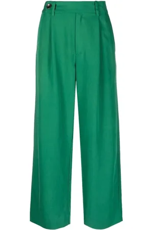 Proenza Schouler Mujer, Pantalones, Verde, Talla: S