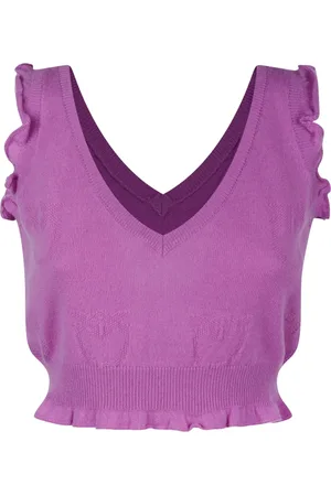 Pinko Mujer, Camisetas, Púrpura, Talla: L