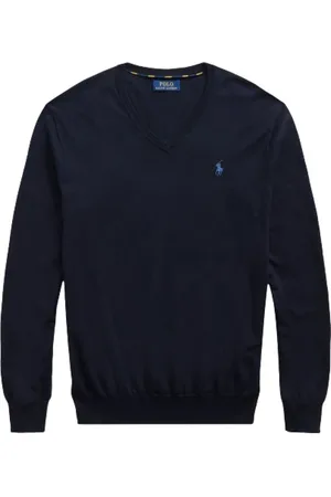 Ralph Lauren Hombre, Jerseys, Azul, Talla: XL
