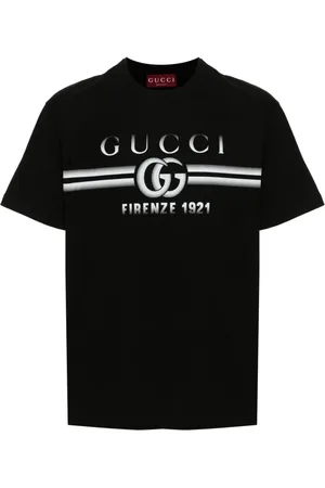 Gucci Hombre, Camisetas, Negro, Talla: L