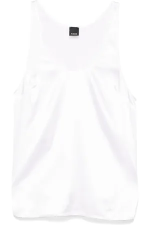 Pinko Mujer, Camisetas, Blanco, Talla: XS