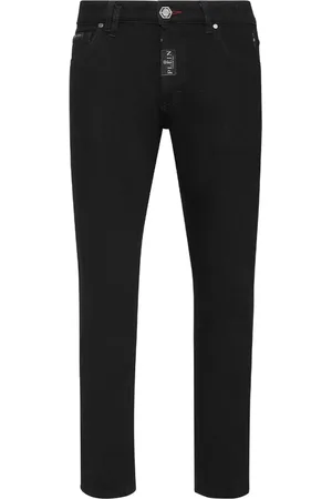Philipp Plein Hombre, Vaqueros, Negro, Talla: W30