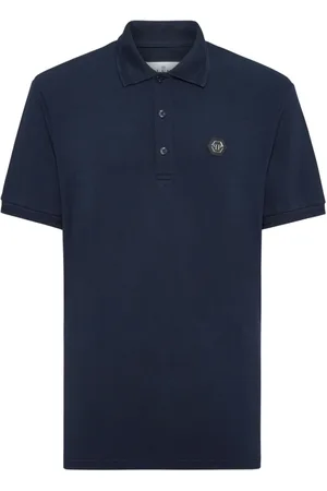 Philipp Plein Hombre, Camisetas, Azul, Talla: XL