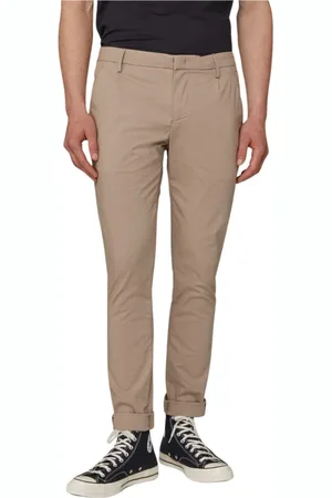 Dondup Hombre, Pantalones, Marrón, Talla: W35