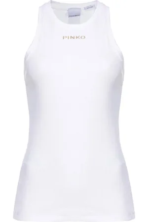 Pinko Mujer, Camisetas, Blanco, Talla: M