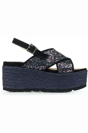 Espadrilles Mujer, Zapatos, Azul, Talla: 40 EU