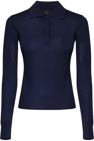 Pinko Mujer, Camisetas, Azul, Talla: S