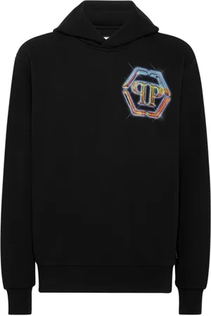 Philipp Plein Hombre, Sudaderas, Negro, Talla: XL