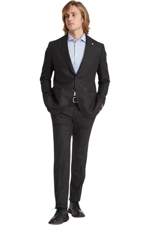 LUIGI BIANCHI MANTOVA Hombre, Trajes, Marrón, Talla: 2XL