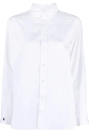 Ralph Lauren Mujer, Blusas y Camisas, Blanco, Talla: L