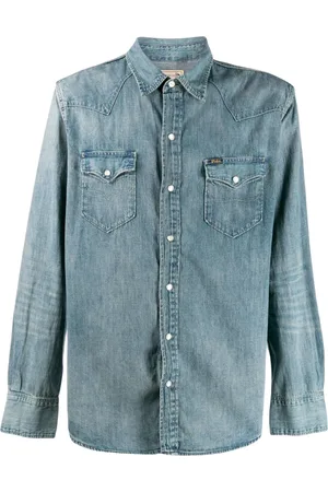 Ralph Lauren Hombre, Camisas, Azul, Talla: S