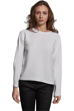 caliban Mujer, Camisetas, Blanco, Talla: L