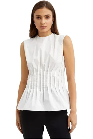 Khaite Mujer, Camisetas, Blanco, Talla: S