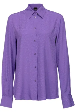 Pinko Mujer, Blusas y Camisas, Púrpura, Talla: S
