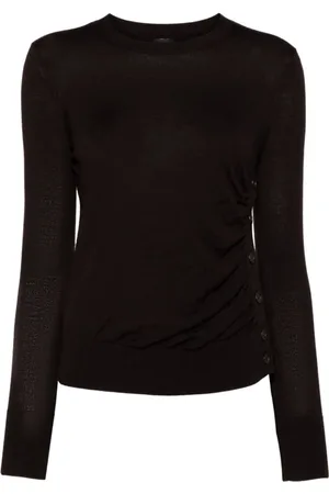 Pinko Mujer, Camisetas, Marrón, Talla: S