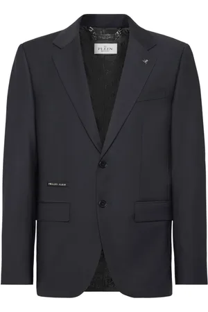 Philipp Plein Hombre, Chaquetas, Azul, Talla: 2XL