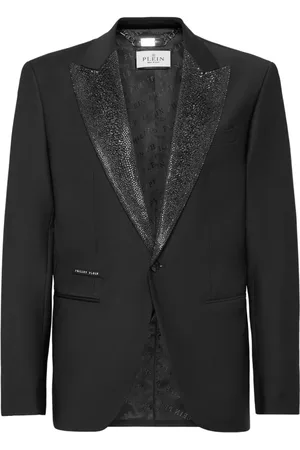 Philipp Plein Hombre, Chaquetas, Negro, Talla: L