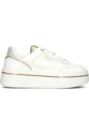 Twin-Set Mujer, Zapatos, Blanco, Talla: 37 EU