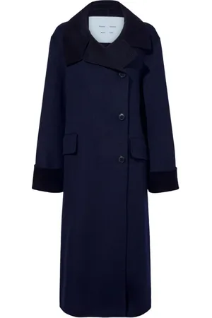Proenza Schouler Mujer, Abrigos, Azul, Talla: M
