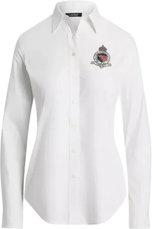 Ralph Lauren Mujer, Blusas y Camisas, Blanco, Talla: L