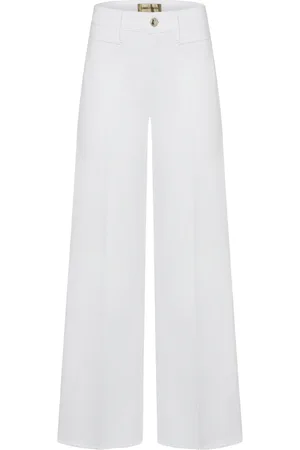 Cambio Mujer, Vaqueros, Blanco, Talla: XL