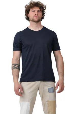 Gran Sasso Hombre, Camisetas, Azul, Talla: L