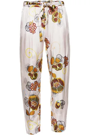 Manila Grace Mujer, Pantalones, Rosa, Talla: M