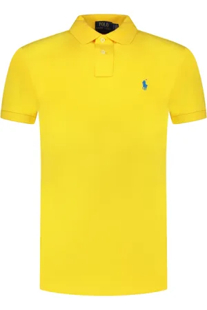 Ralph Lauren Hombre, Camisetas, Amarillo, Talla: M