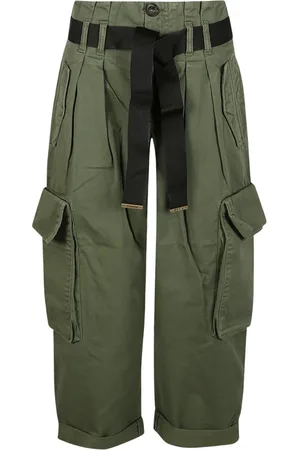Pinko Mujer, Pantalones, Verde, Talla: XS