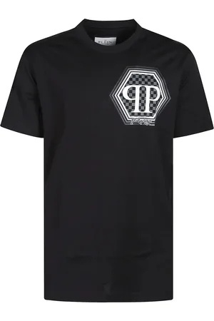 Philipp Plein Hombre, Camisetas, Negro, Talla: S