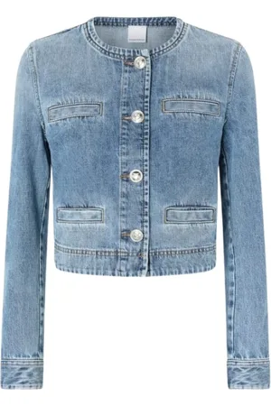Pinko Mujer, Chaquetas, Azul, Talla: M