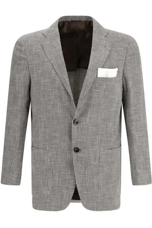 Kiton Hombre, Chaquetas, Marrón, Talla: L