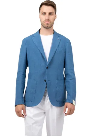 L.B.M. 1911 Hombre, Chaquetas, Azul, Talla: M