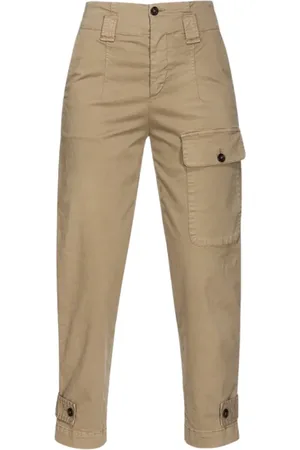 Pinko Mujer, Pantalones, Marrón, Talla: M