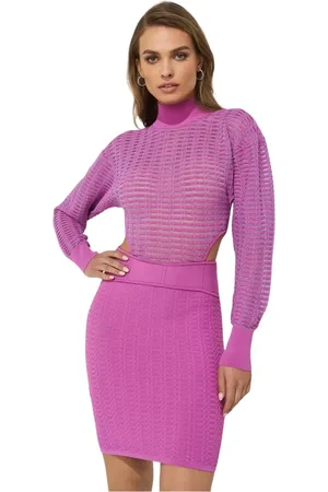 Hervé Léger Mujer, Vestidos, Rosa, Talla: S