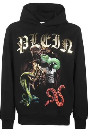 Philipp Plein Hombre, Sudaderas, Negro, Talla: 2XL