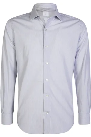 ELEVENTY Hombre, Camisas, Azul, Talla: L