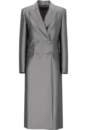 Alberta Ferretti Mujer, Abrigos, Gris, Talla: S