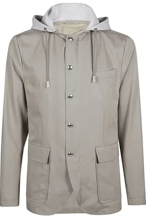 ELEVENTY Hombre, Chaquetas, Gris, Talla: 4XL