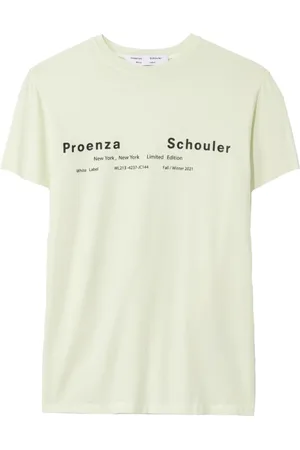 Proenza Schouler Mujer, Camisetas, Amarillo, Talla: L