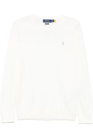 Ralph Lauren Hombre, Jerseys, Blanco, Talla: L