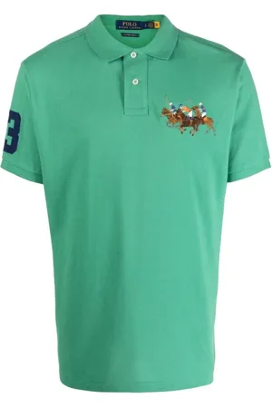 Ralph Lauren Hombre, Camisetas, Verde, Talla: S