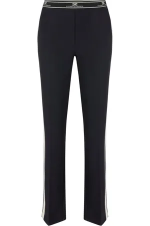 Elisabetta Franchi Mujer, Pantalones, Negro, Talla: M